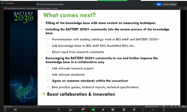 next steps for knowledge base development