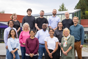 A photo of the SINTEF Battery Technology group, September 2024